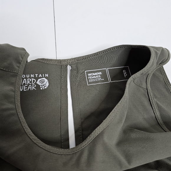 Mountain Hardwear Dynama 2 Tank Dress Woman's S/P NWT  Army Green. - Picture 9 of 16